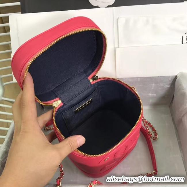 Luxury Wholesale CHANEL vanity case Gold-Tone Metal AS1336 rose