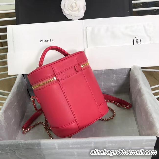 Luxury Wholesale CHANEL vanity case Gold-Tone Metal AS1336 rose