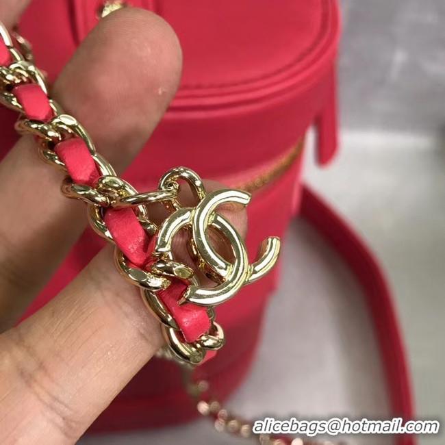 Luxury Wholesale CHANEL vanity case Gold-Tone Metal AS1336 rose