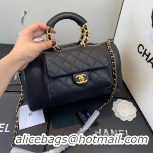 Best Inexpensive CHANEL Bowling Bag AS1359 black