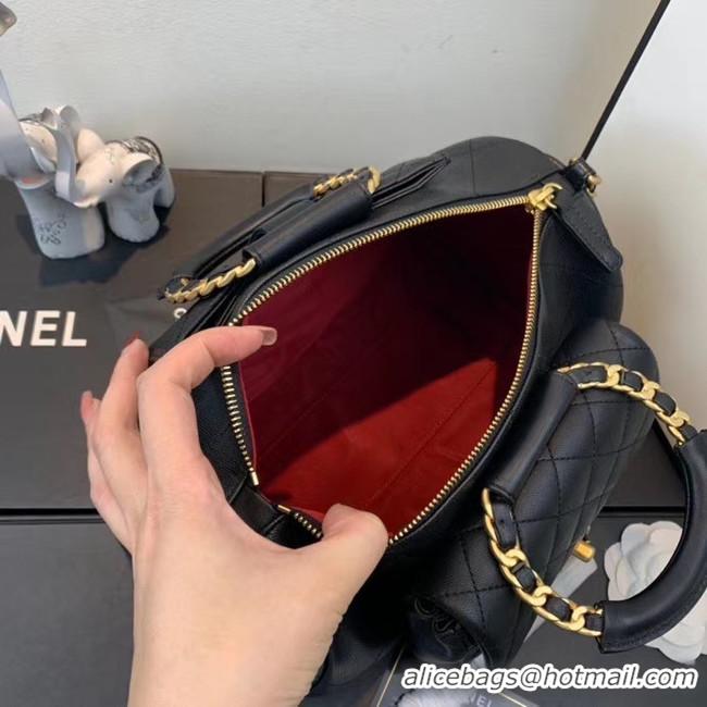 Best Inexpensive CHANEL Bowling Bag AS1359 black