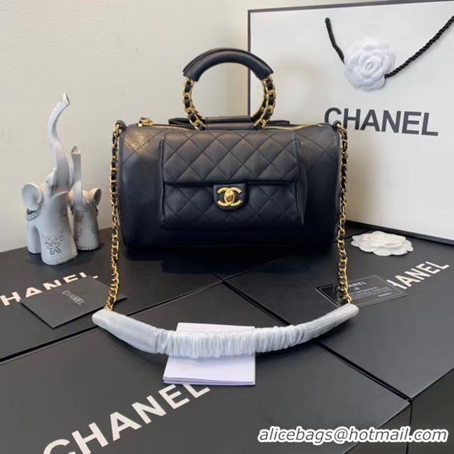 Best Inexpensive CHANEL Bowling Bag AS1359 black