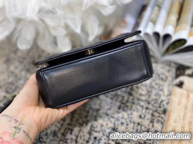 AAAAA Wholesale Chanel Lambskin flap bag AS1514 black