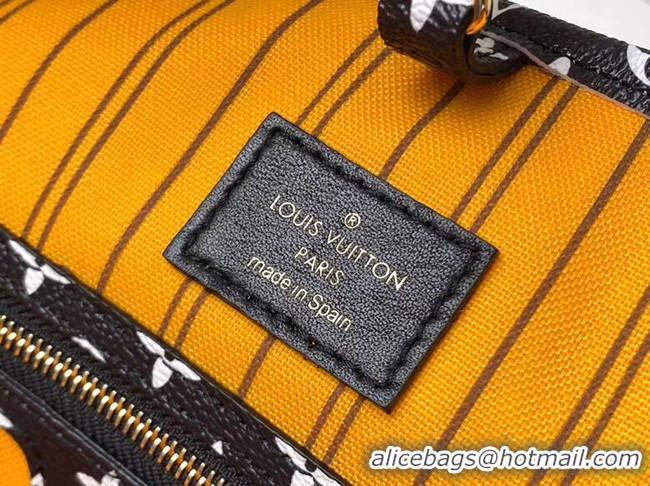 Best Quality Louis Vuitton Original Monogram Canvas NEVERFULL M44676 yellow