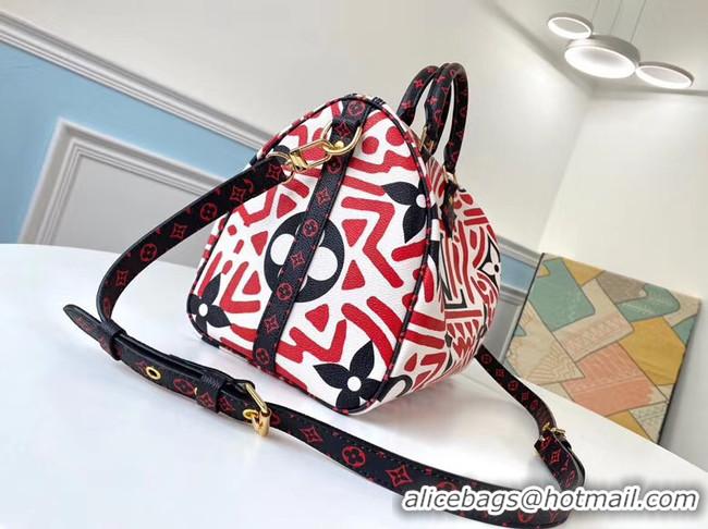 Good Quality Louis Vuitton Monogram Canvas SPEEDY BANDOULIERE 30 M44572 red