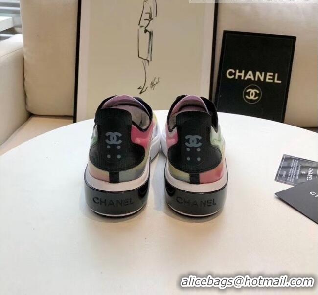 Unique Grade Chanel Calfskin & Mesh Sneaker G52106 Multicolor 2020