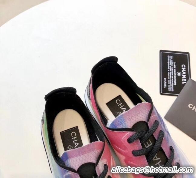 Unique Grade Chanel Calfskin & Mesh Sneaker G52106 Multicolor 2020