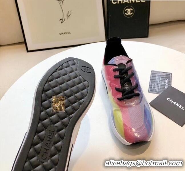 Unique Grade Chanel Calfskin & Mesh Sneaker G52106 Multicolor 2020