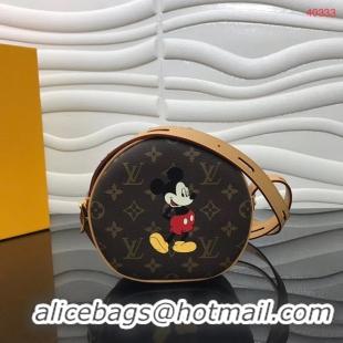 New Fashion Louis Vuitton Original Monogram Canvas BOITE CHAPEAU SOUPLE Disney x Mickey Mouse N40333