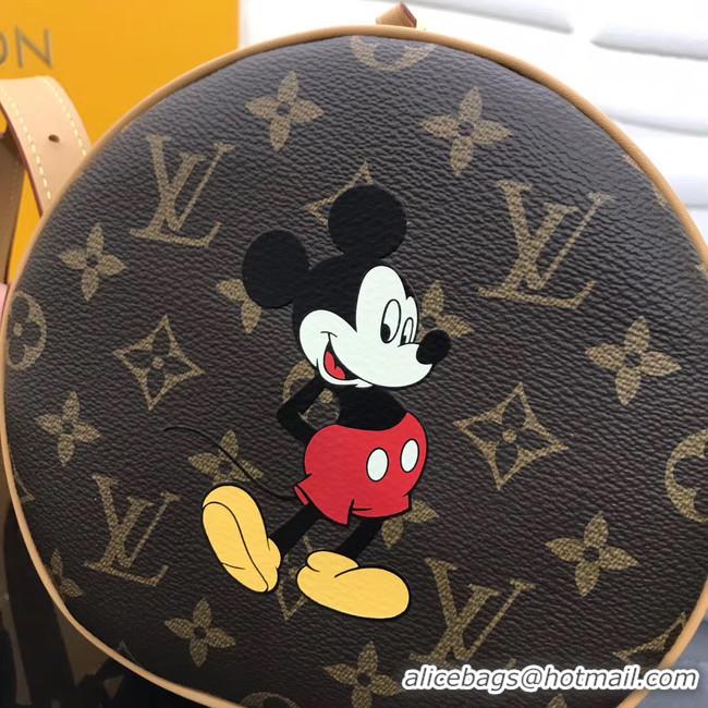 New Fashion Louis Vuitton Original Monogram Canvas BOITE CHAPEAU SOUPLE Disney x Mickey Mouse N40333