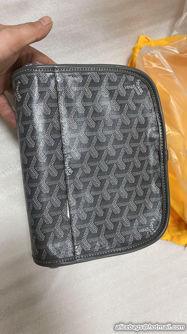 Hot Sale Goyard Messenger Shoulder Bag PM 8966 Dark Grey