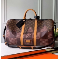 Low Cost Louis Vuitton KEEPALL BANDOULIERE 50 travel bag M40360