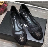 Low Cost Discount Chanel Ballerina GG1716 Black 2020