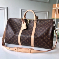 Buy Cheap Louis Vuitton Monogram Canvas Keepall Bandouliere 45 Bag M41428