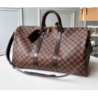 Market Sells Louis Vuitton Damier Ebene Canvas Keepall Bandouliere 50 Bag N41416