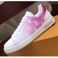 Latest Style Louis Vuitton LV Escale Low-Top Sneaker LV0633 Rosy 2020