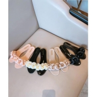 Low Cost Chanel TPU Camellia Slipper Sandals CC1303 Pink 2020