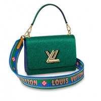 Best Price Louis Vuitton twist medium tote bag M55851 Emerald