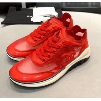 Inexpensive Chanel Classic Mesh Sneaker CC2041 Red 2020