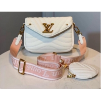 Buy Cheap LOUIS VUITTON NEW WAVE Shoulder Bag M56466 white