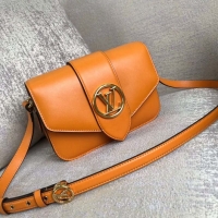 Top Quality Louis Vuitton Original Smooth Leather M53950 Orange