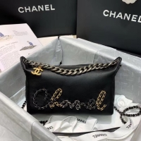 Wholesale Grade Chanel Original Soft Leather Small Shoulder bag AS0592 black