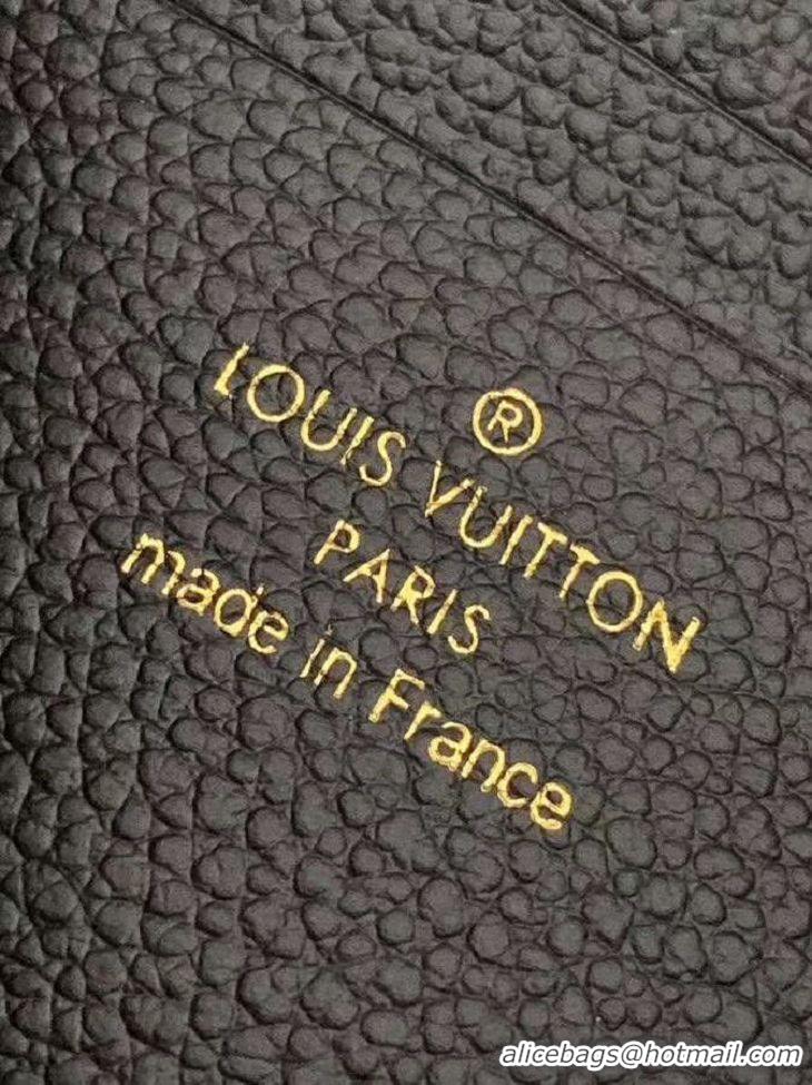 Best Price Louis Vuitton Original Monogram Empreinte Clutch bag MELANIE M68705 black