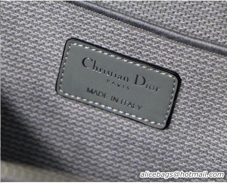 Top Sell Dior Travel Vanity Case In Cannage Canvas CD1615 Grey