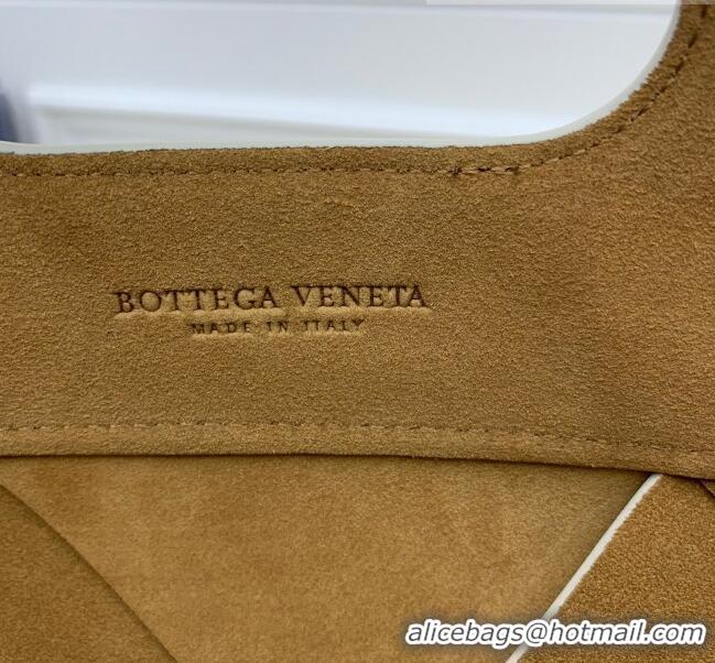 Unique Grade Bottega Veneta Small Cabat Shopping Tote in Maxi Woven Leather BV91020 White