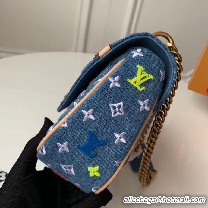 Super Quality Louis Vuitton Original NEW WAVE Medium Bag M53692 Blue