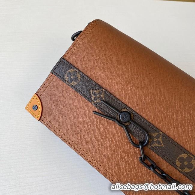 Buy Discount Louis vuitton original leather boy M30718 brown