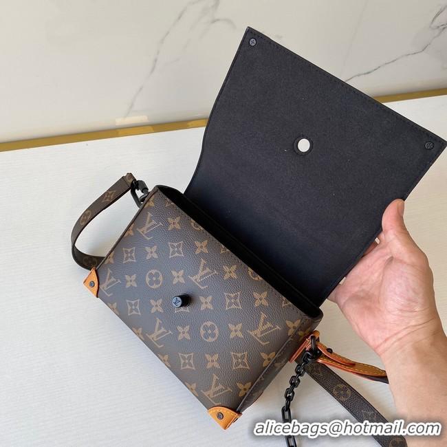 Buy Discount Louis vuitton original leather boy M30718 brown