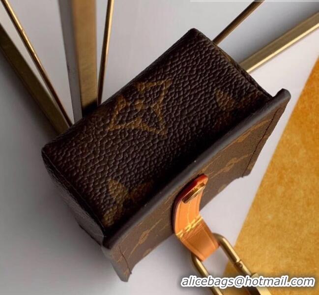 Grade Quality Louis Vuitton Box Phone Case Monogram Canvas Vertical Bag M68522 2019