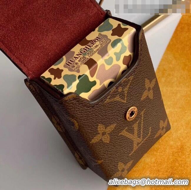 Grade Quality Louis Vuitton Box Phone Case Monogram Canvas Vertical Bag M68522 2019