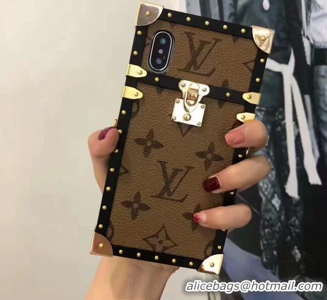 Buy Discount Louis Vuitton Petite Malle Iphone Case Monogram Reverse Canvas M21835