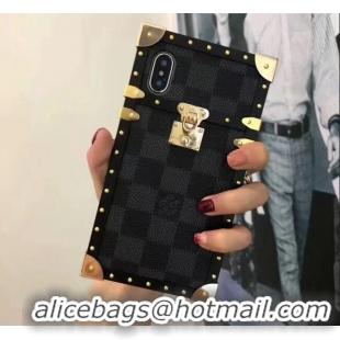 Buy Discount Louis Vuitton Damier Graphite Canvas Petite Malle Iphone Case M21836