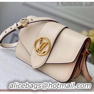 Top Quality Louis Vuitton LV Pont 9 Bag M55950 Cream 2020