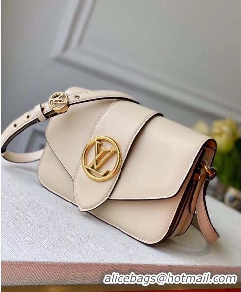 Top Quality Louis Vuitton LV Pont 9 Bag M55950 Cream 2020