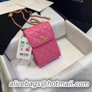 Hot Style Chanel Original Small classic Sheepskin Shoulder Bag AP1448 pink