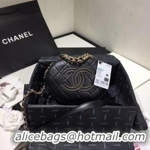 Pretty Style Chanel Original Small classic Sheepskin camera bag AS1511 black