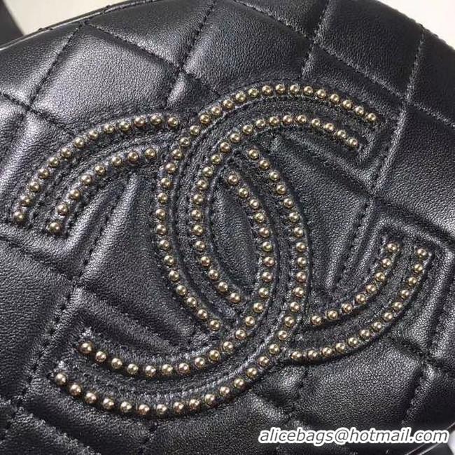 Pretty Style Chanel Original Small classic Sheepskin camera bag AS1511 black