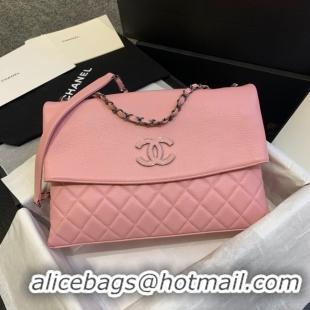 Good Quality Chanel Lambskin flap bag 8095 pink