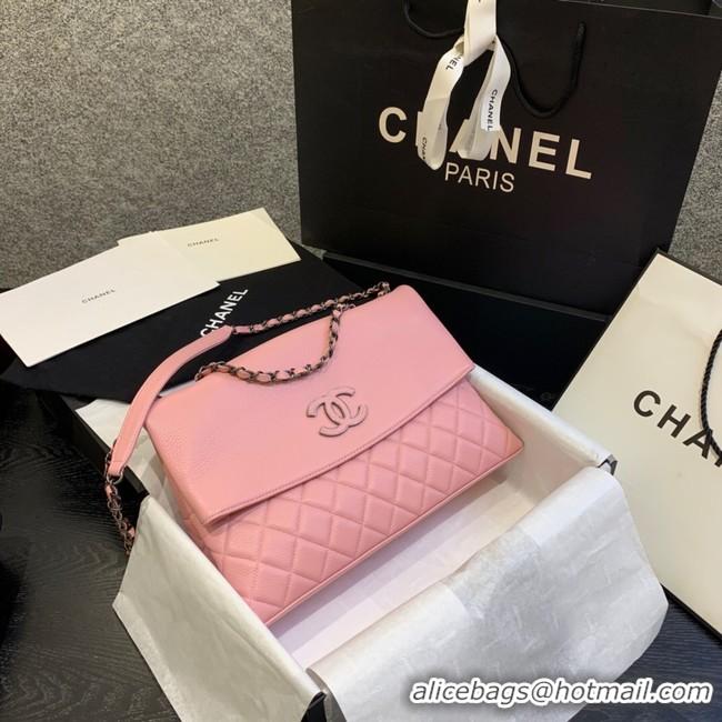 Good Quality Chanel Lambskin flap bag 8095 pink