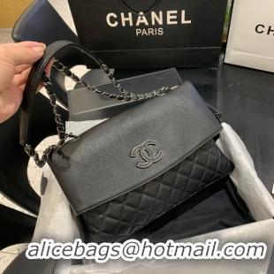 Top Grade Chanel Lambskin flap bag 8095 black