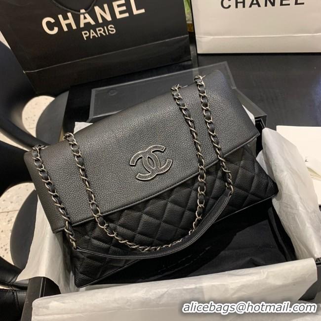 Top Grade Chanel Lambskin flap bag 8095 black