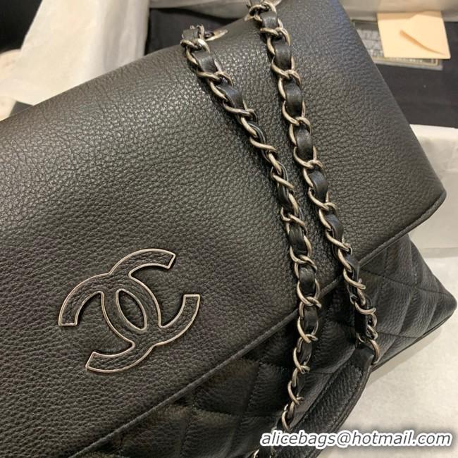 Top Grade Chanel Lambskin flap bag 8095 black