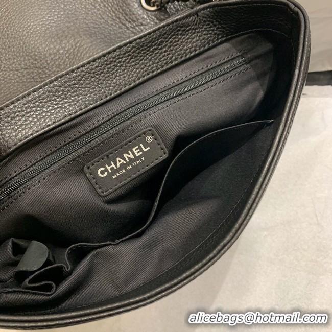 Top Grade Chanel Lambskin flap bag 8095 black