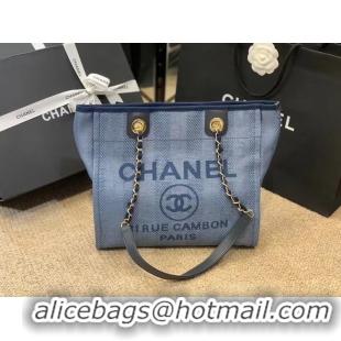 Sumptuous Chanel Shoulder Bag A66942 blue