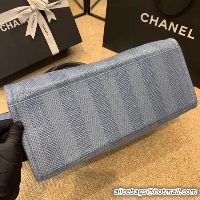 Low Cost Chanel Shopping bag A66941 blue