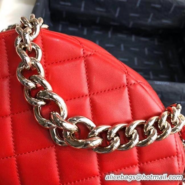 Pretty Style Chanel Original Small classic Sheepskin camera bag AS1511 red